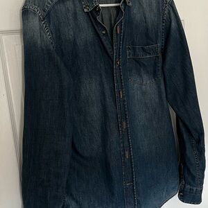 GAP Classic Fit Blue Denim Jacket
